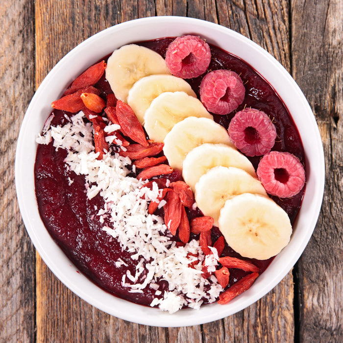 Blaubeer Smoothie Bowl