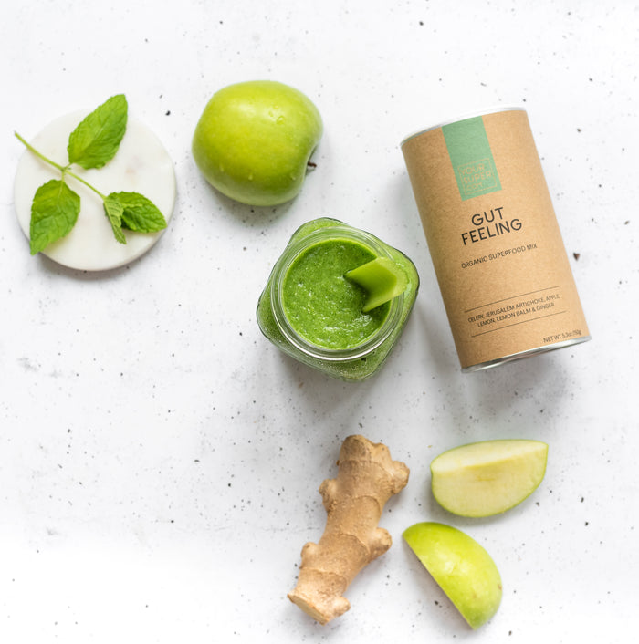 Grüner Smoothie für einen gesunden Darm