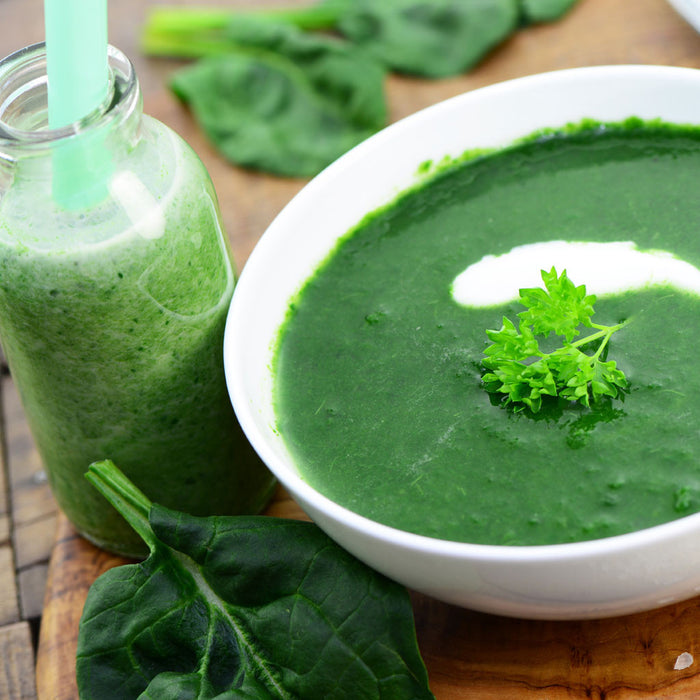 Grüne Detox-Suppe