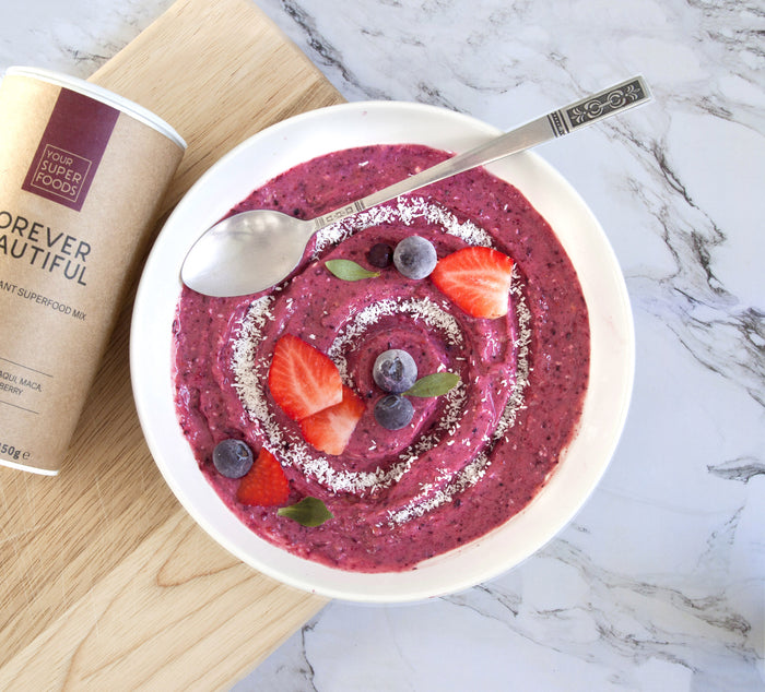 Beeren-Chia Frühstücks-Bowl