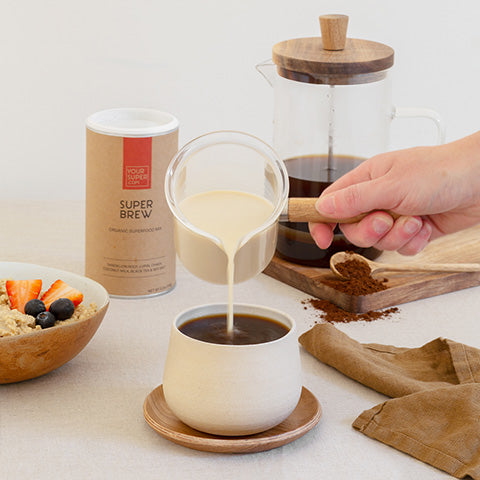 Cremiger Lupinenkaffee