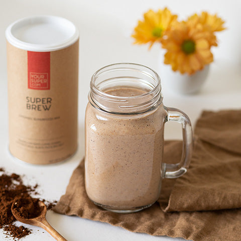 Cremiger Kaffee-Bananen-Smoothie