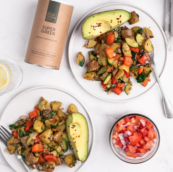 Vegane Frühstückspfanne