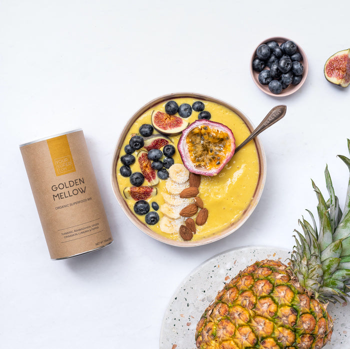 Tropische Kurkuma Smoothie Bowl