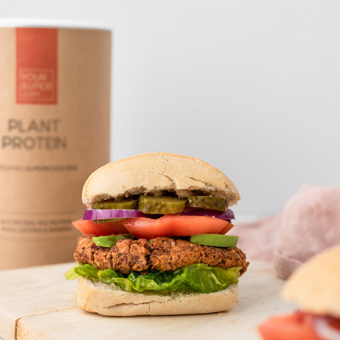 Vegan Protein Gemüseburger
